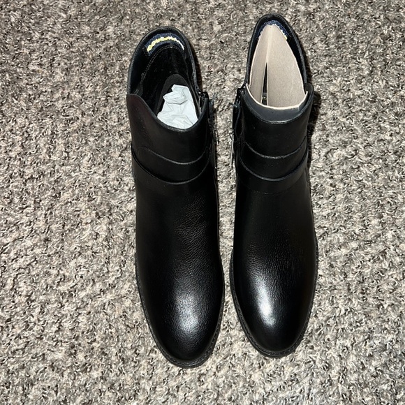 Cole Haan Women's Wylie Bootie 45MM Boot, Water Resistant Black S… - Picture 1 of 7